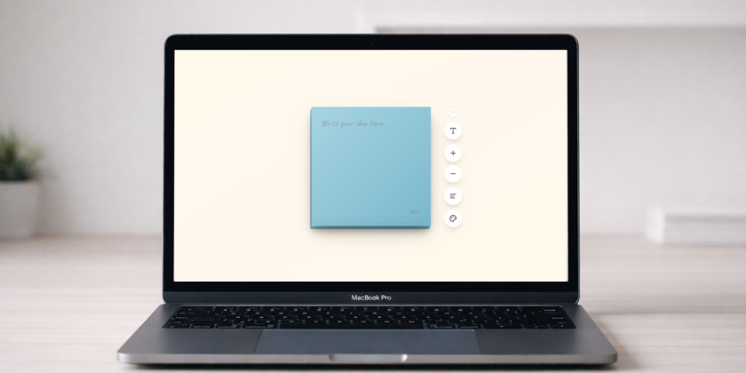 Note Peel App interface
