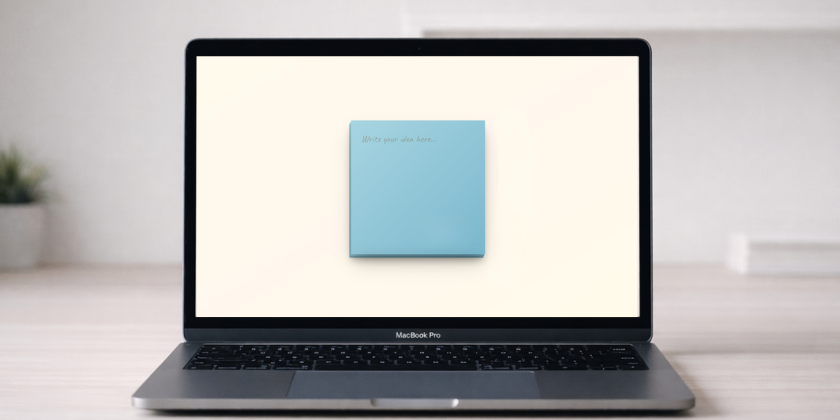 Note Peel App interface